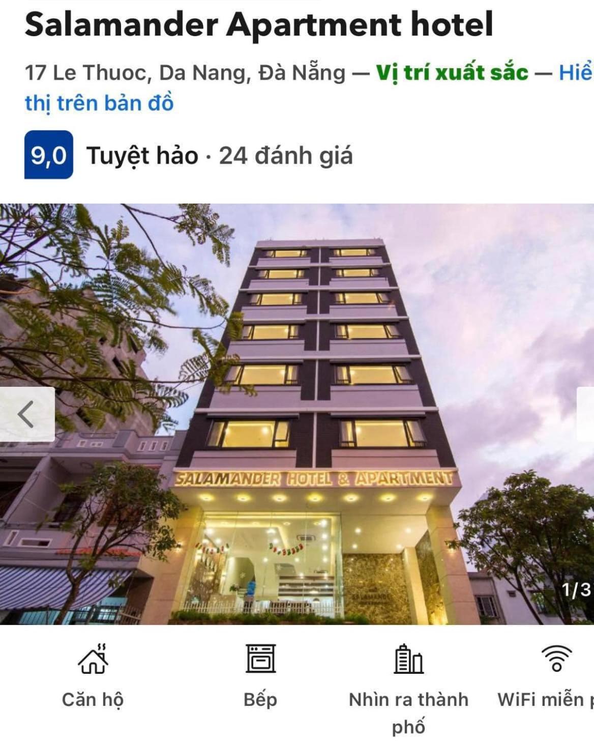 Salamander Apartment Hotel Da Nang Exterior foto